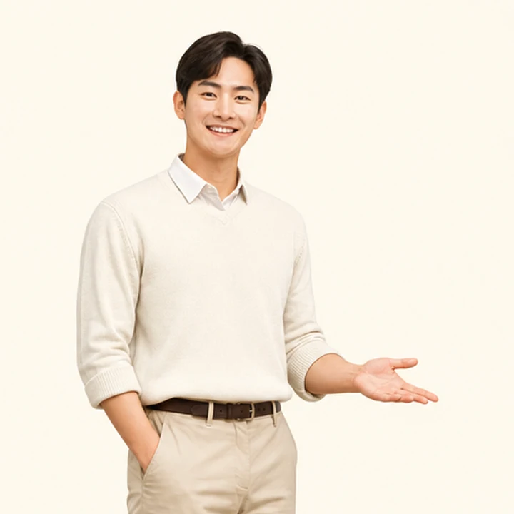 QM6 신차 장기렌트 상담 신청을 안내하는 담당자